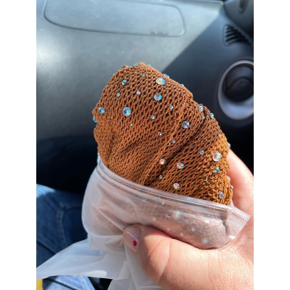 セクシーなラインストーンがあしらわれた女性用タイツ。プロのボ - Fishnet Stocking Women のレビューと価格
