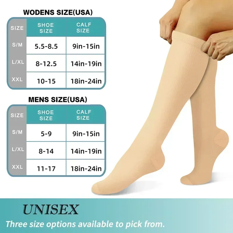 1 ペアの女性用 & 男性用着圧ソックス 15-20 MMH - Compression Sock Medical のレビューと価格